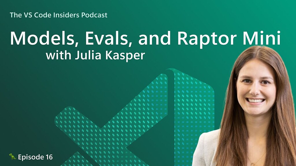 Models, Evals, and Raptor Mini with Julia Kasper – coding